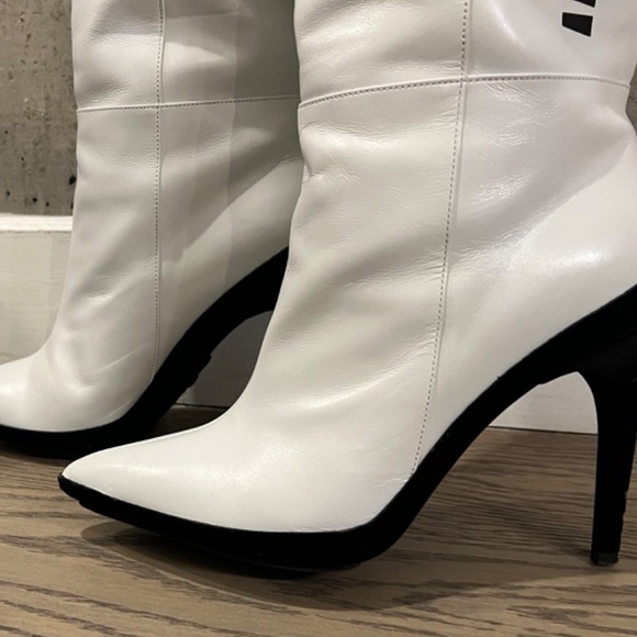 Off White - c/o Virgil Abloh White For Walking Boots - 120 Knee - - Picture 4 of 5